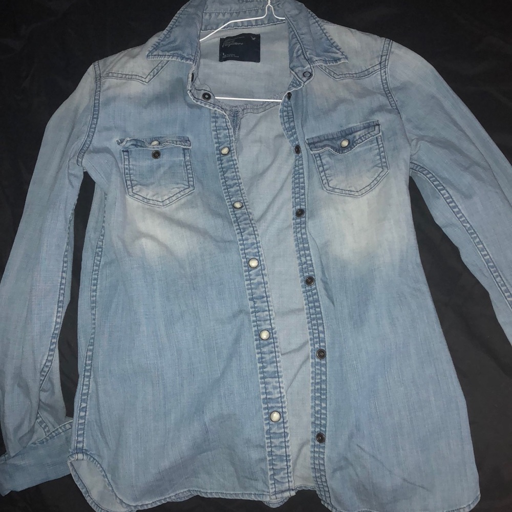 American Eagle denim cover up